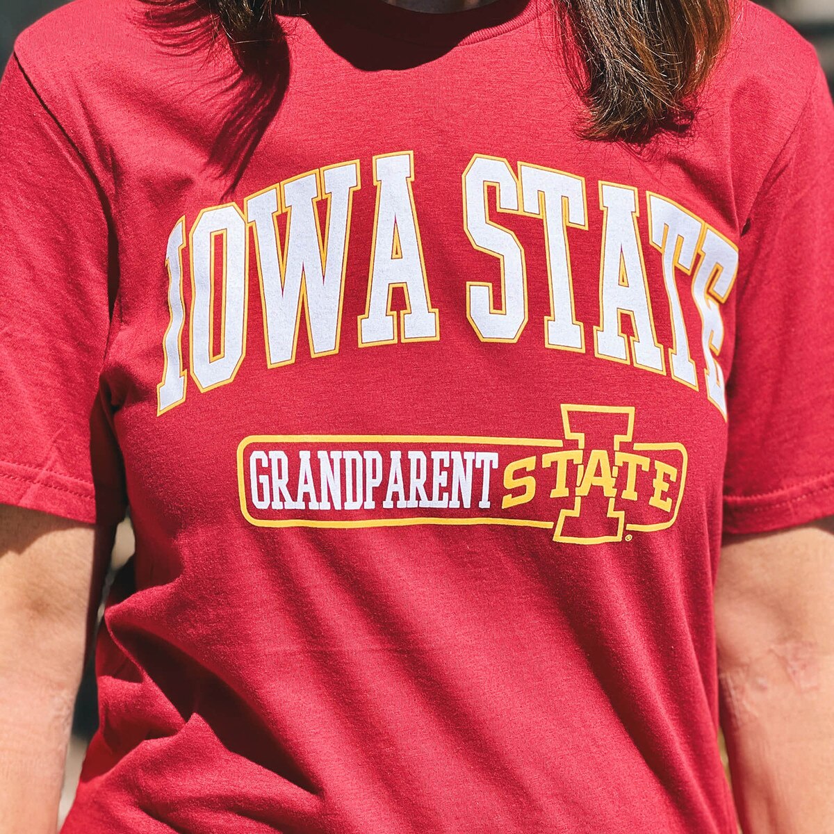 College House I-State Grandparent Cardinal T-Shirt
